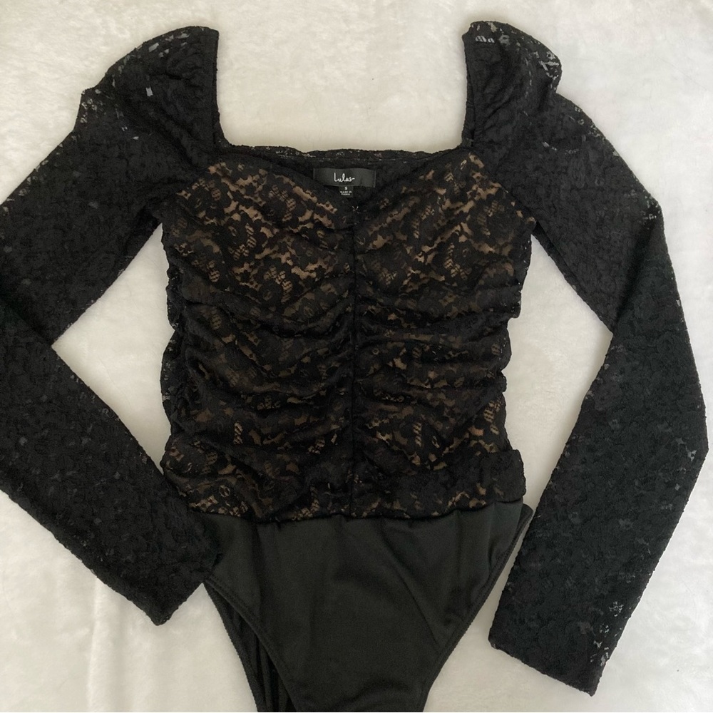 Black Lace Bodysuit